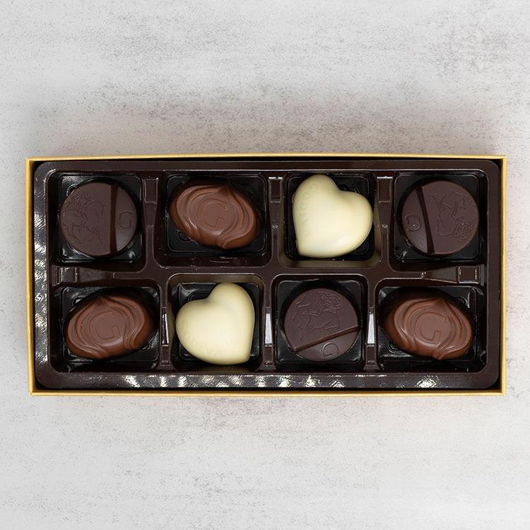 ゴディバ（GODIVA） ゴールドバロティン 8粒 ギフトボックス 袋付き