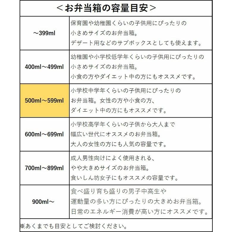 弁当箱 G.n.c ドーム1段 ランチボックス 500ml ~ 730mlお弁当箱 一段　イエロースタジオ 男子 女子 おしゃれ おすすめ レンジ対応 食洗機対応 ドーム型｜semagasin｜10