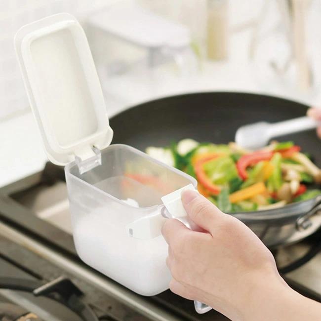 marna（マーナ） 調味料ポット【 2個セット】 選べる組み合わせ 調味料入れ 保存容器 食品保存 塩 砂糖 小麦粉 片栗粉 スプーン付 ...