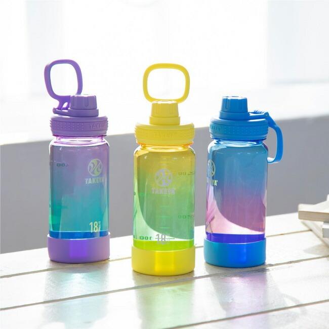 TAKEYA FLASK 水筒 デュラブルボトルグラデーション タケヤ クリア