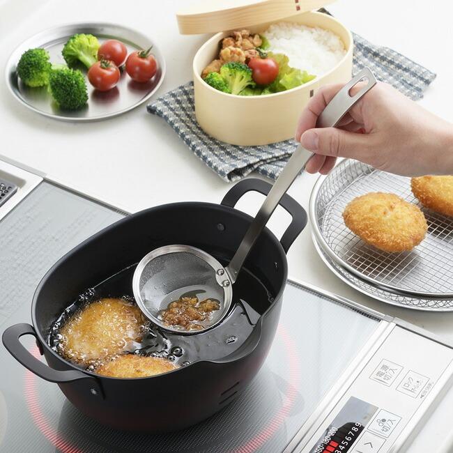 aikata かす揚げ ステンレスかす揚げ PD3024 日本製 18-8 aikata かす揚げ ステンレスかす揚げ PD3024 日本製 18-8