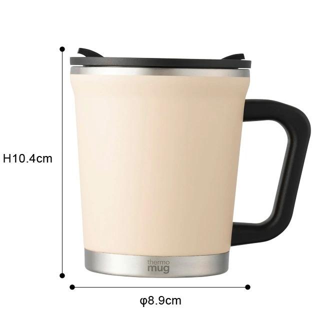 thermo mug（サーモマグ） ダブルマグ 300ml 蓋付き マグカップ DM18