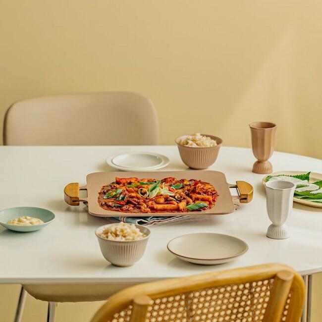 ソリッド グリルパン マルチグリドル Dr.HOWS ドクターハウス キャンプ アウトドア おしゃれ かわいい パーティー BBQ 焼肉プレート セラミック IH対応 直火対応