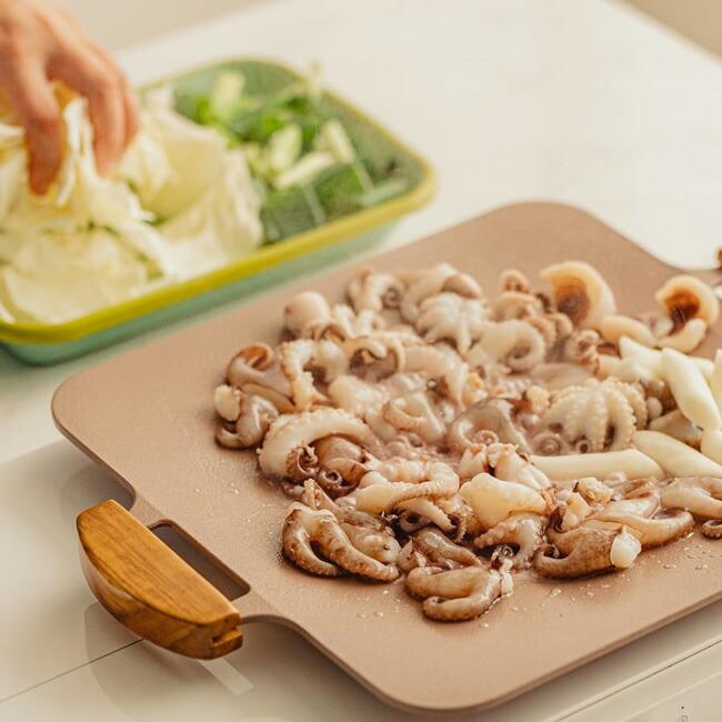 ソリッド グリルパン マルチグリドル Dr.HOWS ドクターハウス キャンプ アウトドア おしゃれ かわいい パーティー BBQ 焼肉プレート セラミック IH対応 直火対応