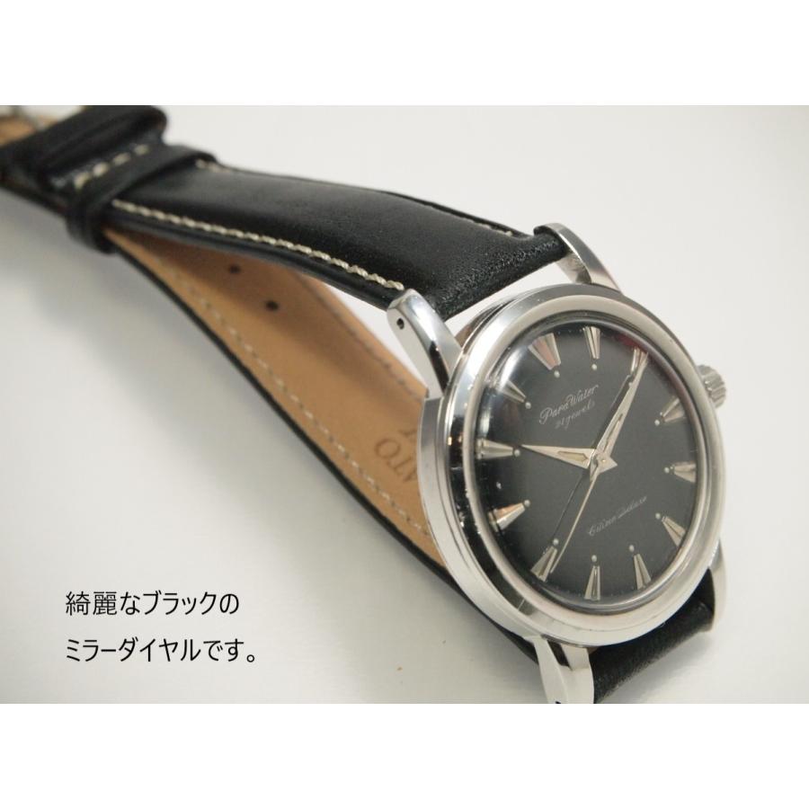 ミラーブラック クロスライン文字盤 Citizen Deluxe ラグ一体ブレス ミラーブラック クロスライン文字盤 Citizen Deluxe ラグ一体