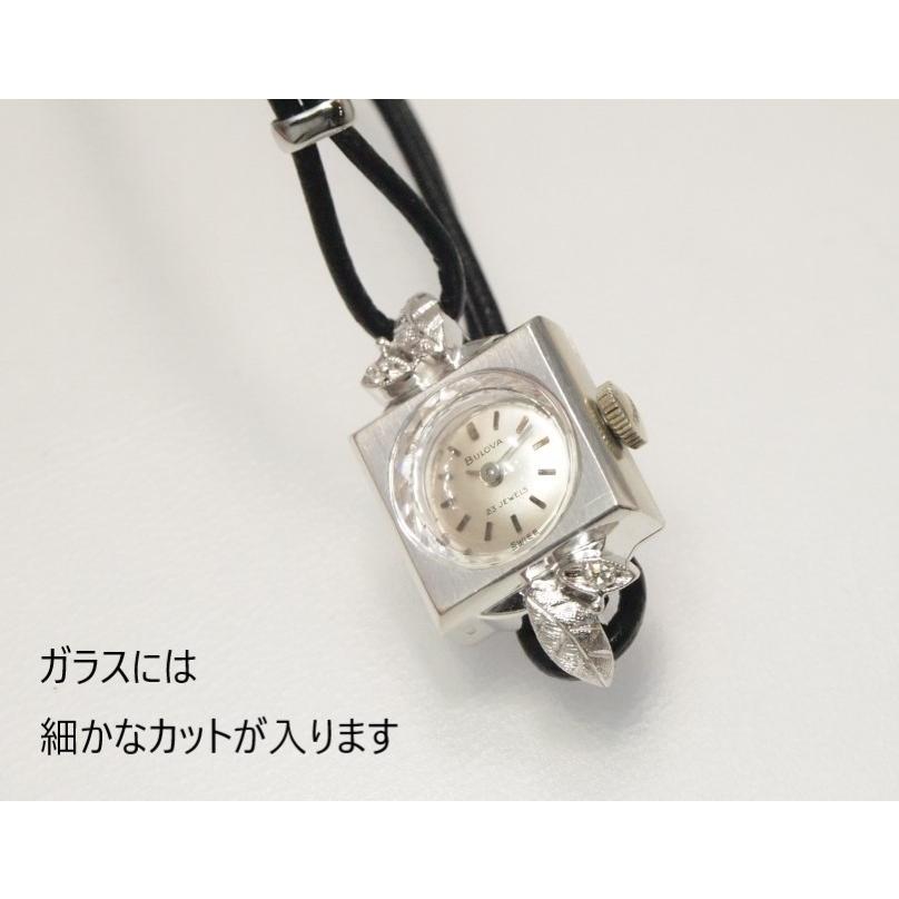 BULOVA BULOVA【ブローバ】レディース 手巻き K14WGケース 2p BULOVA BULOVA【ブローバ】レディース 手巻き K14WGケース 2p