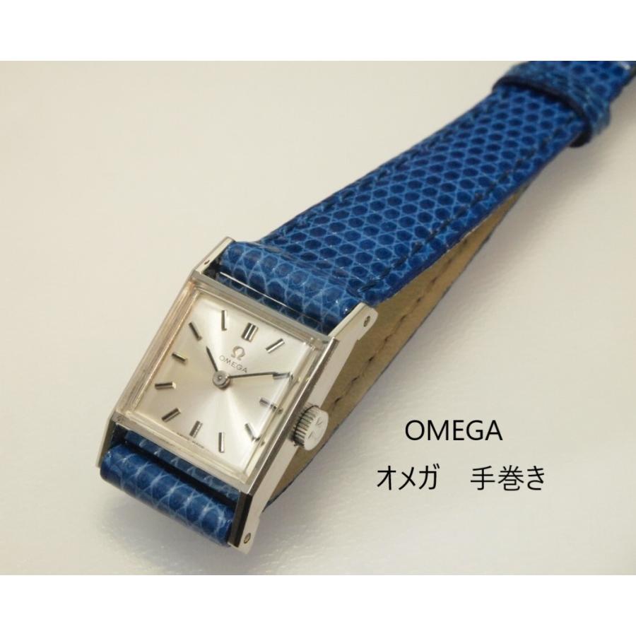 OMEGA OMEGA【オメガ】手巻き レディース スクエア : ユニーク OMEGA OMEGA【オメガ】手巻き レディース スクエア : ユニーク