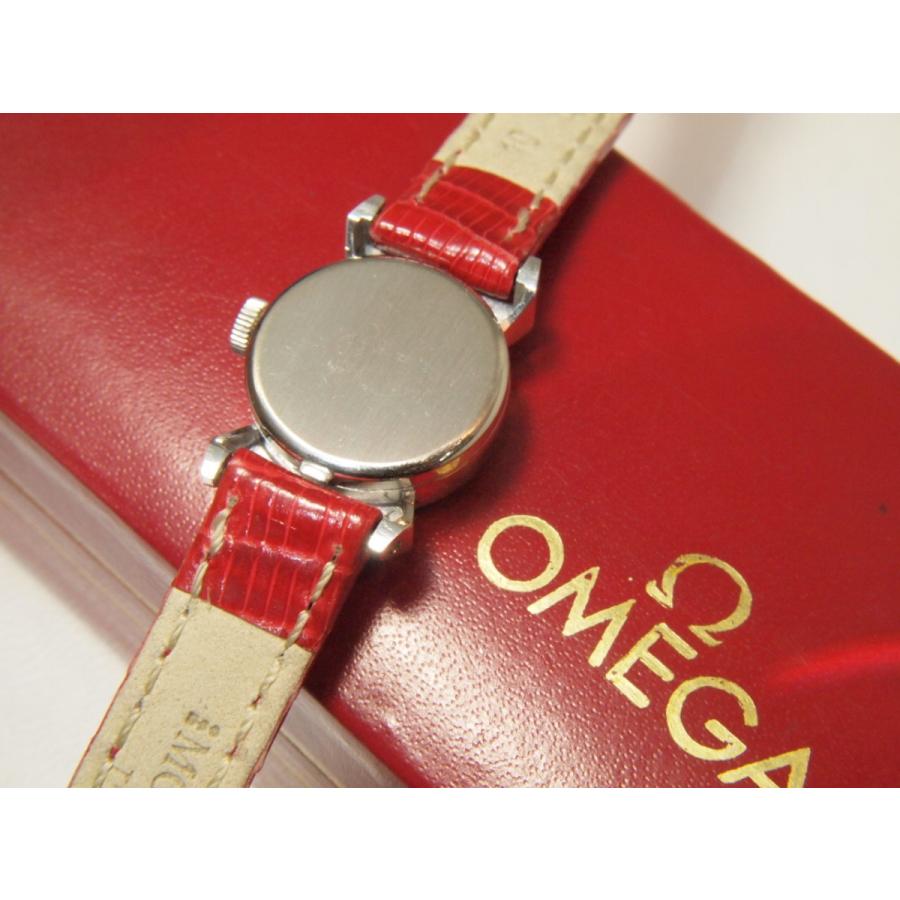 オメガ　アンティーク 手巻き k14 レディース OMEGA（オメガ） 【オメガ 】手巻き K14ケース 4Pダイヤ入り