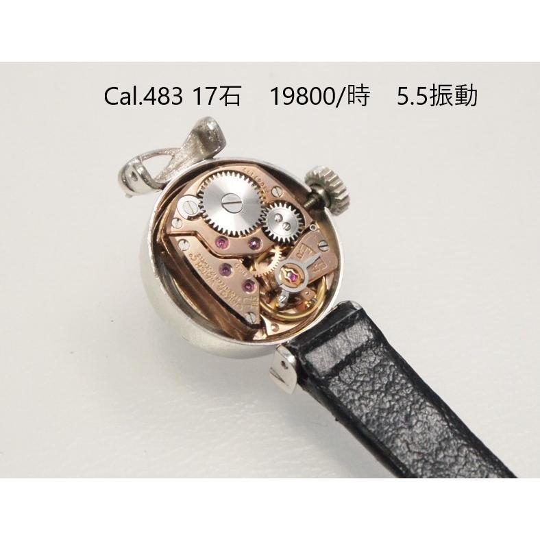 DE VILLE OMEGA 【オメガ 】手巻き PT950ケース 2Pダイヤ入り