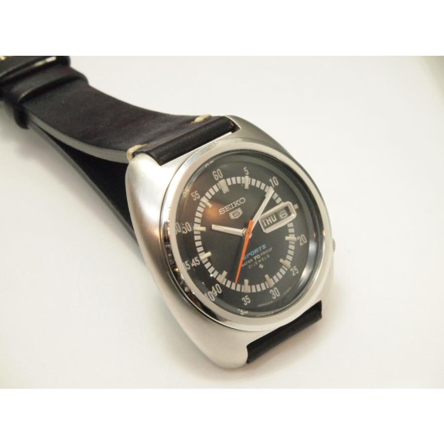 SEIKO 5SPORTS 21石 OH済み 美品 精度良好 ガラス傷無し Seiko 5 Sports SEIKO 5 Sports 【セイコー ファイブスポーツ