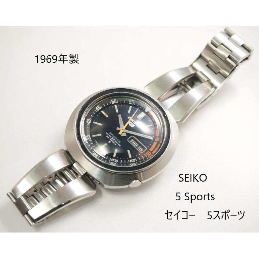 SEIKO 5 SPORTS【セイコー ファイブスポーツ】6106-6410 インナーベゼル付き :SE063:ユニーク - 通販 -  Yahoo!ショッピング