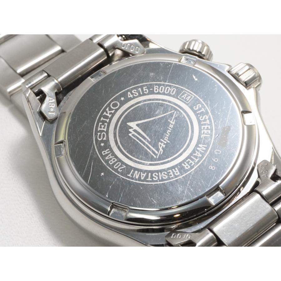 Alpinist SEIKO Alpinist【セイコー アルピニスト】4S15-6000 ブラック