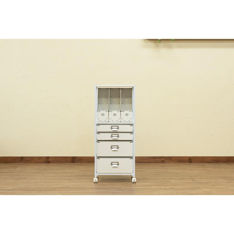 新品　送料無料　Popan　収納チェスト　5段　ファイルBOX　ブラック サカベ Popan 収納チェスト 5段 ファイルBOX BK/BR/RD/WH 送料無料