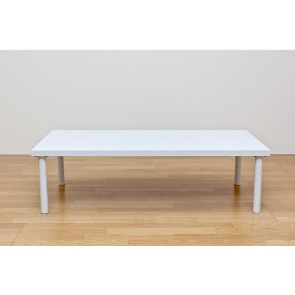 サカベ ローテーブル 120cm×60cm 120cm幅 奥行60cm BK/WH 送料無料