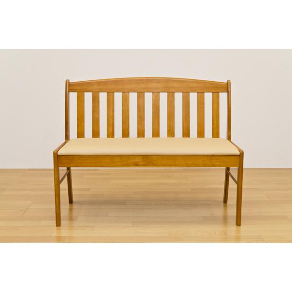 ダイニング ベンチ チェア コローナ / 新品未使用（ライトブラウン） サカベ コローナ ダイニングベンチチェア 102（背あり） DBR/LBR 送料