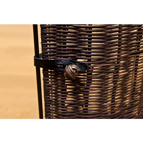 サカベ ラタンコーナーラック 2段 コーナー収納 トイレ収納 キッチン