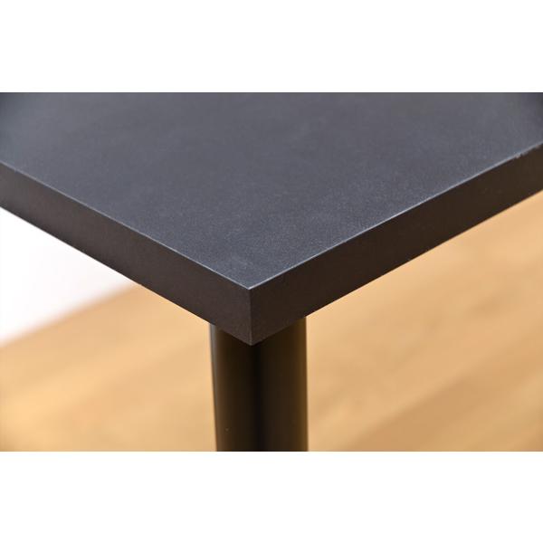 サカベ カウンターテーブル バーテーブル シンプル 高さ90cm 120×45 BK