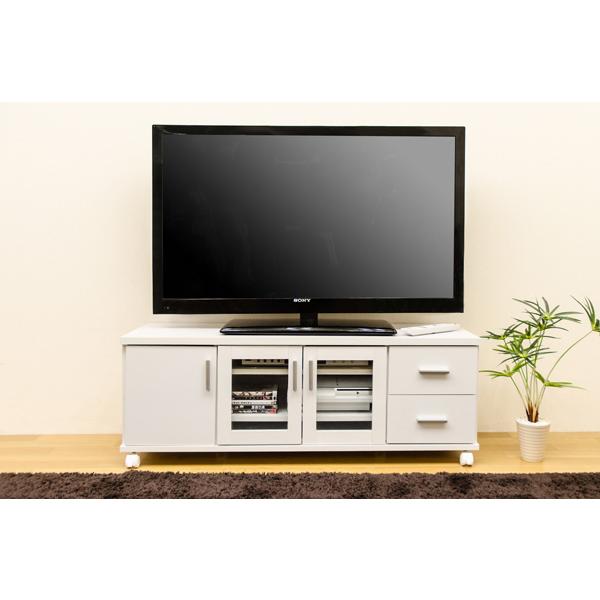 【送料無料！】TREVIS　収納TVラック サカベ 収納TVラック テレビ台 ローボード TREVISTV ブラック ブラウン