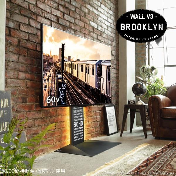 MUSTBUY テレビ台 WALLインテリアテレビスタンドV3 ブルックリン ロー 