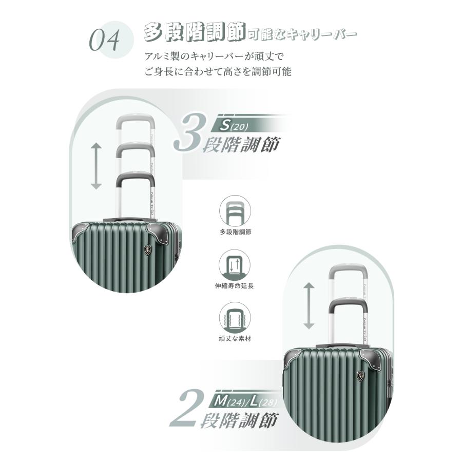 New Trip 【ランキングNO.1＆レビュー特典 】 スーツケース キャリー