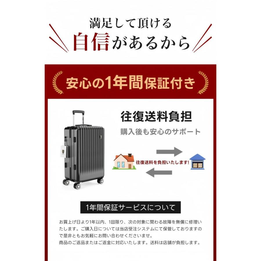 New Trip スーツケース キャリーケース ストッパー付き キャリーバッグ