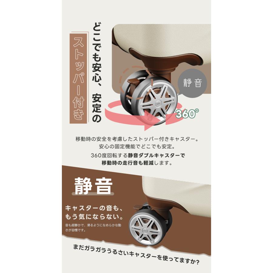 スーツケース 機内持ち込み キャリーケース キャスター ストッパー付き　大容量 Amazon | [Spyplan] キャリーケース キャスター ストッパー付き