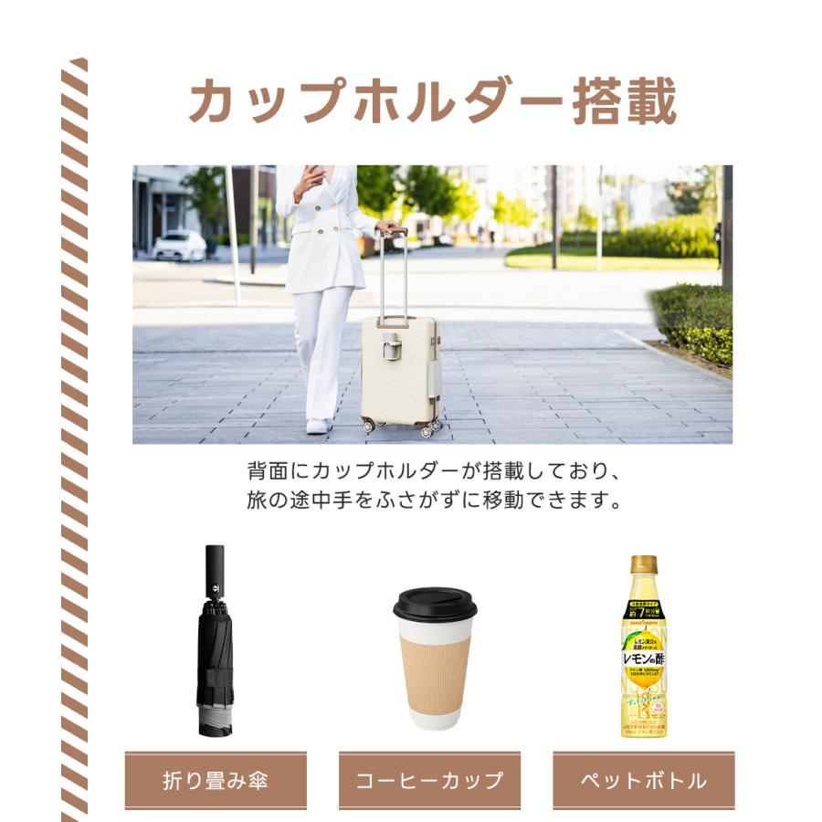 スーツケース ストッパー付き キャリーケース キャリーバッグ 機内