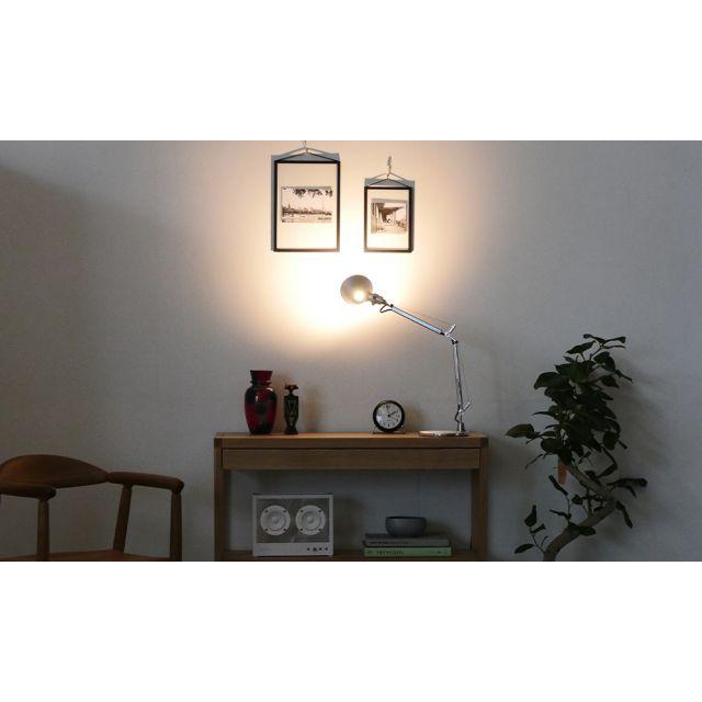 トロメオ マイクロ テーブルランプ シルバー Tolomeo Micro Table
