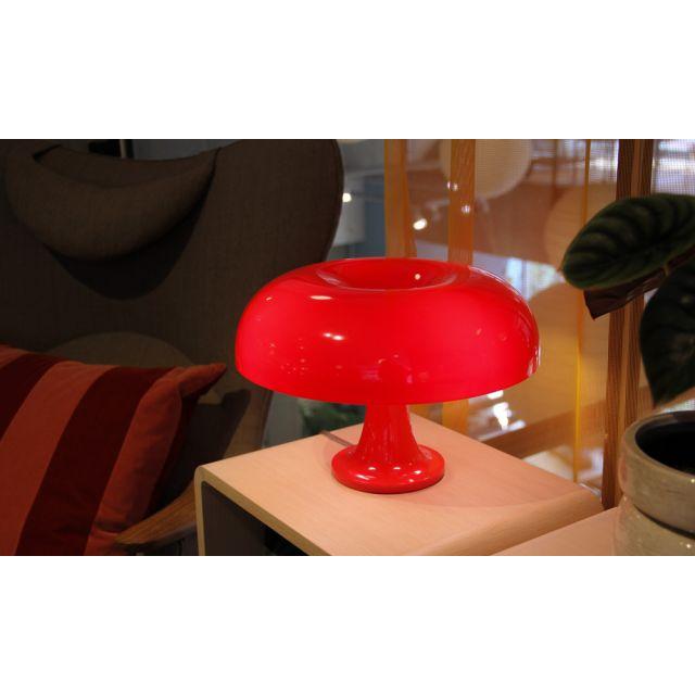 Nessino ネッシノ テーブルランプ レッド Red アルテミデ・Artemide 