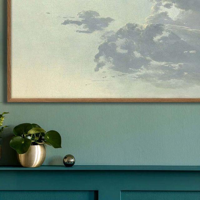 アートポスター フレーム付き 50×70cm Clouds3  DYBDAHL デュブダールの画像