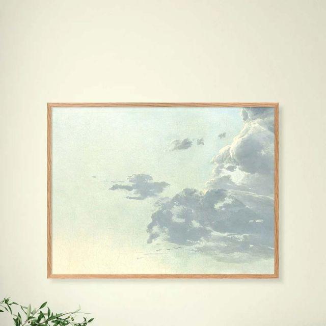 アートポスター フレーム付き 50×70cm Clouds3  DYBDAHL デュブダールの画像