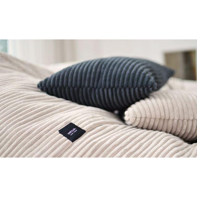 フェットサック ピロー Cord Velours ベロア ダークグレー vetsak 
