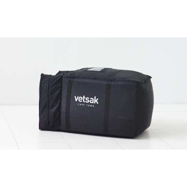 フェットサックL クッション Velvet ベルベット ライトグレー vetsak