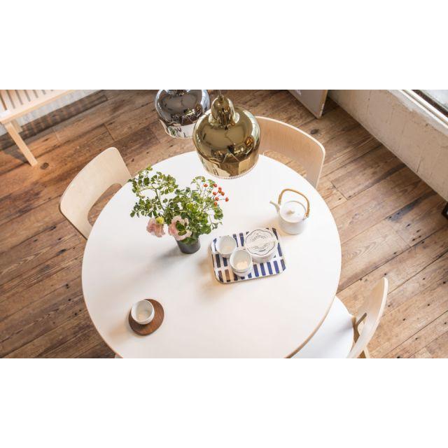 テーブル 90A アアルトテーブル ホワイトラミネート φ100×H72cm Artek