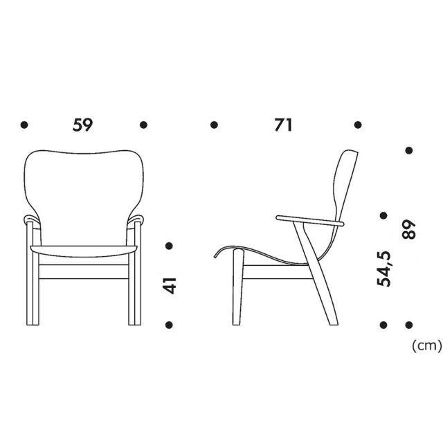 ドムスラウンジチェア ハニー ステインドバーチ Domus Lounge Chair   Artek アルテック｜sempre｜02