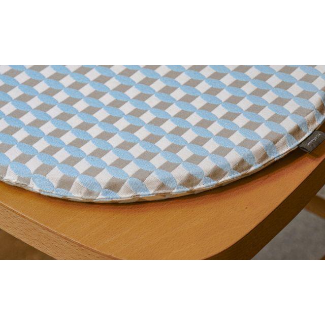 SEMPRE オリジナル シートクッション ラウンド 35cm kijinokanosei Stoolの画像