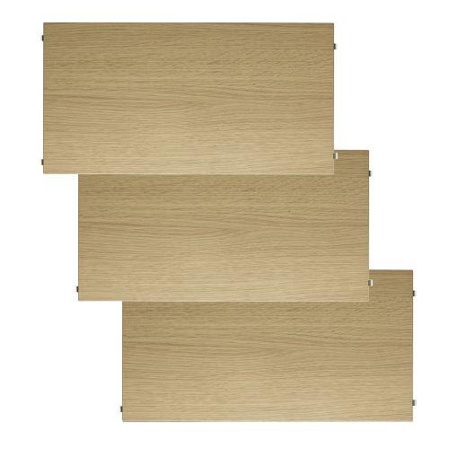 ストリング シェルフ 58×30cm 3枚入 ウッド String System システム