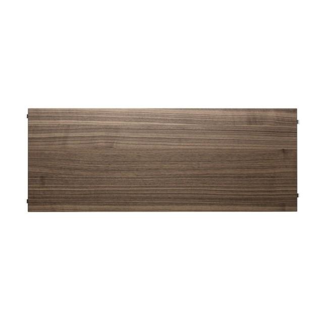 ストリング シェルフ 78×30cm 3枚入 ウォルナット  String System ストリング システムの画像