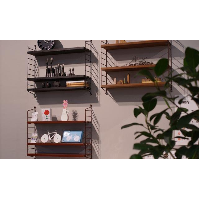 ストリング ポケット ウォルナット / ブラック ストリングポケット ウォルナット×ブラック / 石膏ボードアンカー付き