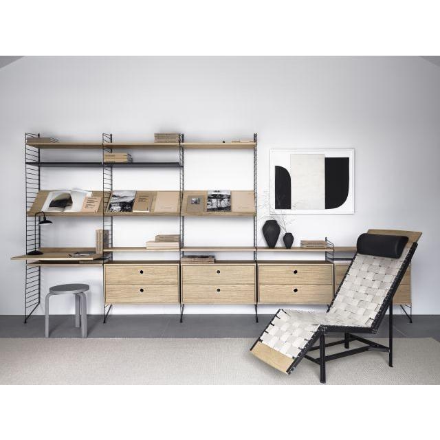 String®ストリングシェルフW78×D30 キャビネット W78×D30×H42cm / ウッドString Furniture（ストリング