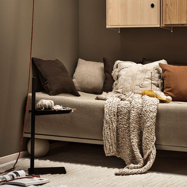 vitraデザインミュージアム クッションダークブラウン3個セット Vitra