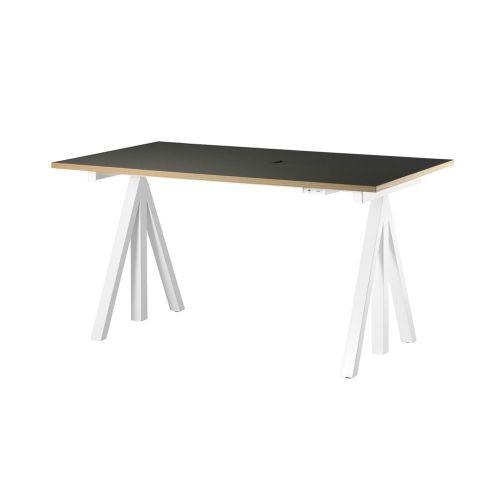 昇降式 ワークデスク 140 78cm チャコール String Worek ストリング ワークス Www Ktoridesfoundation Org