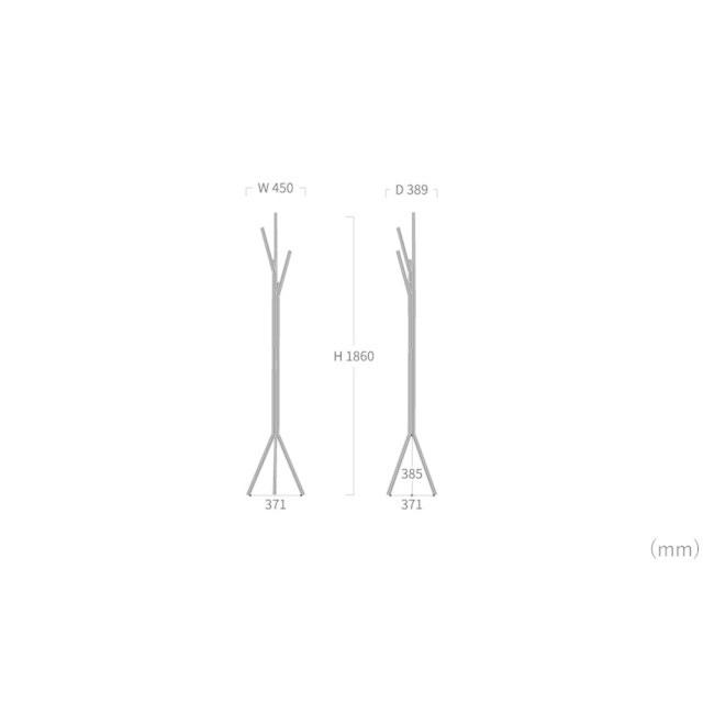 コートツリー コートハンガー Coat tree オーク 匠工芸 : SEMPRE