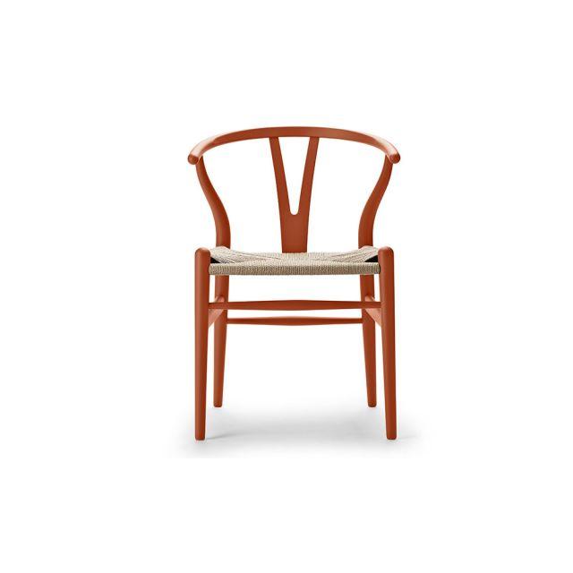 Yチェア CH24 SH43cm SOFT ソフト オレンジレッド 日本サイズ Carl