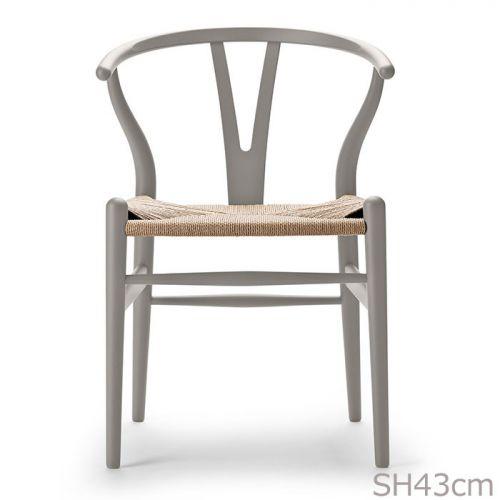 Yチェア CH24 SH43cm SOFT ソフト シルバーグレー 日本サイズ Carl 