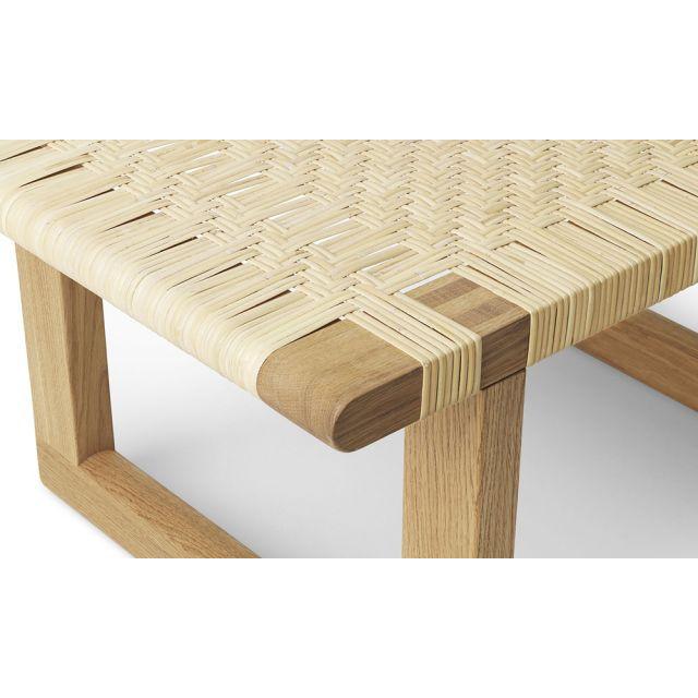 BM0488 S コーヒーテーブル オーク材オイル仕上げ ラタン Carl Hansen