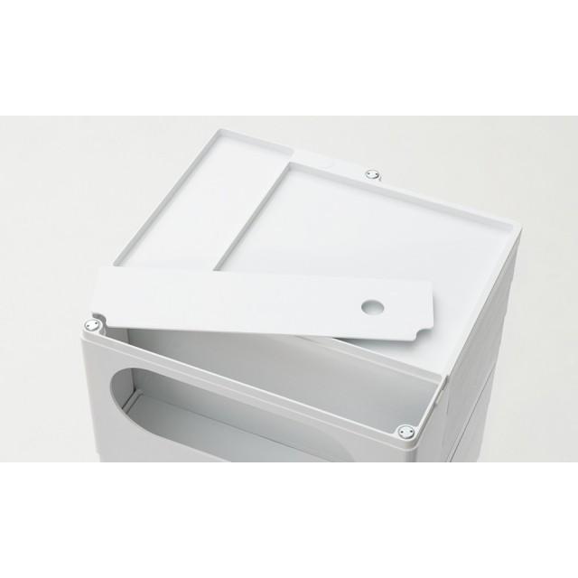 ボビーワゴン Joe Colombo ジョエ・コロンボ ホワイト 2段2トレイ Joe Colombo（ジョエ・コロンボ） ボビーワゴン 2段2トレイ ホワイト