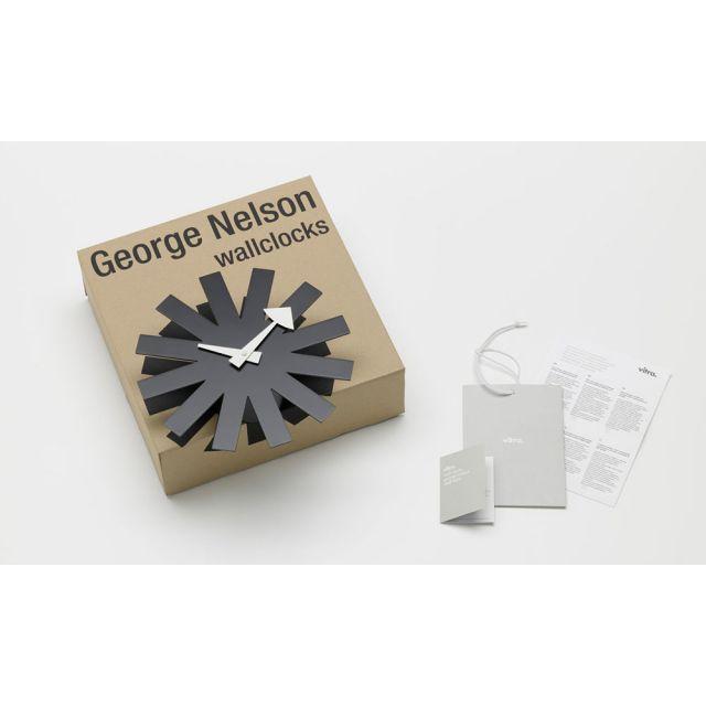アスタリスククロック ブラック Asterisk Clock ネルソンクロック
