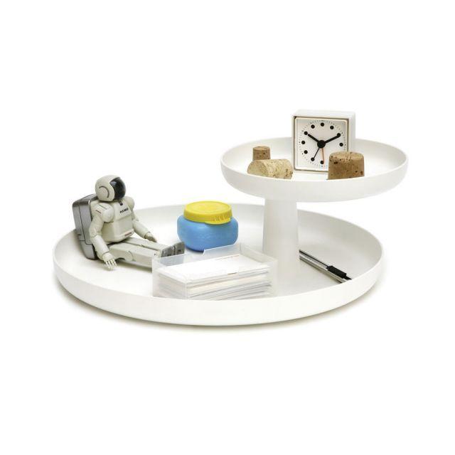 Vitra Rotary Tray White ロータリートレイ ホワイト ロータリートレー Rotary Tray ホワイト vitra ヴィトラ : SEMPRE