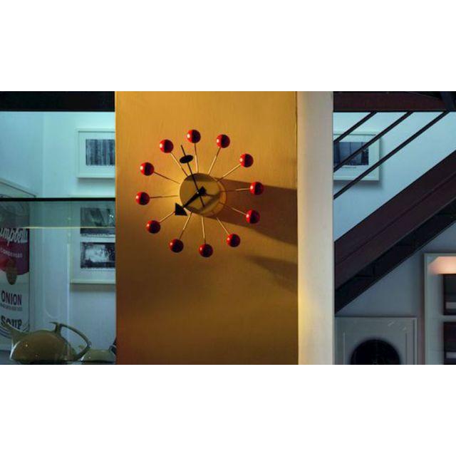 ボールクロック レッド Ball Clock ネルソンクロック vitra ヴィトラ